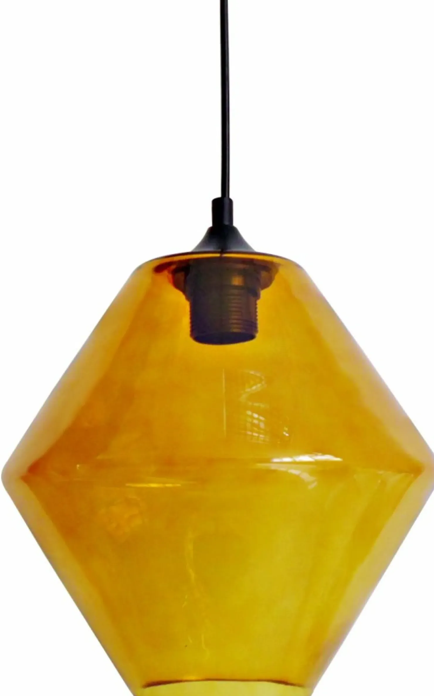 Clearance Sklep Kaja Lampa wisząca z żółtym, dekoracyjnym kloszem 31-36223-Z z serii BREMEN pomarańczowy