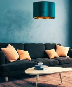 Cheap Sklep Kaja Lampa wisząca z welurowym abażurem TK 6169 TERCINO | Kaja Oświetlenie