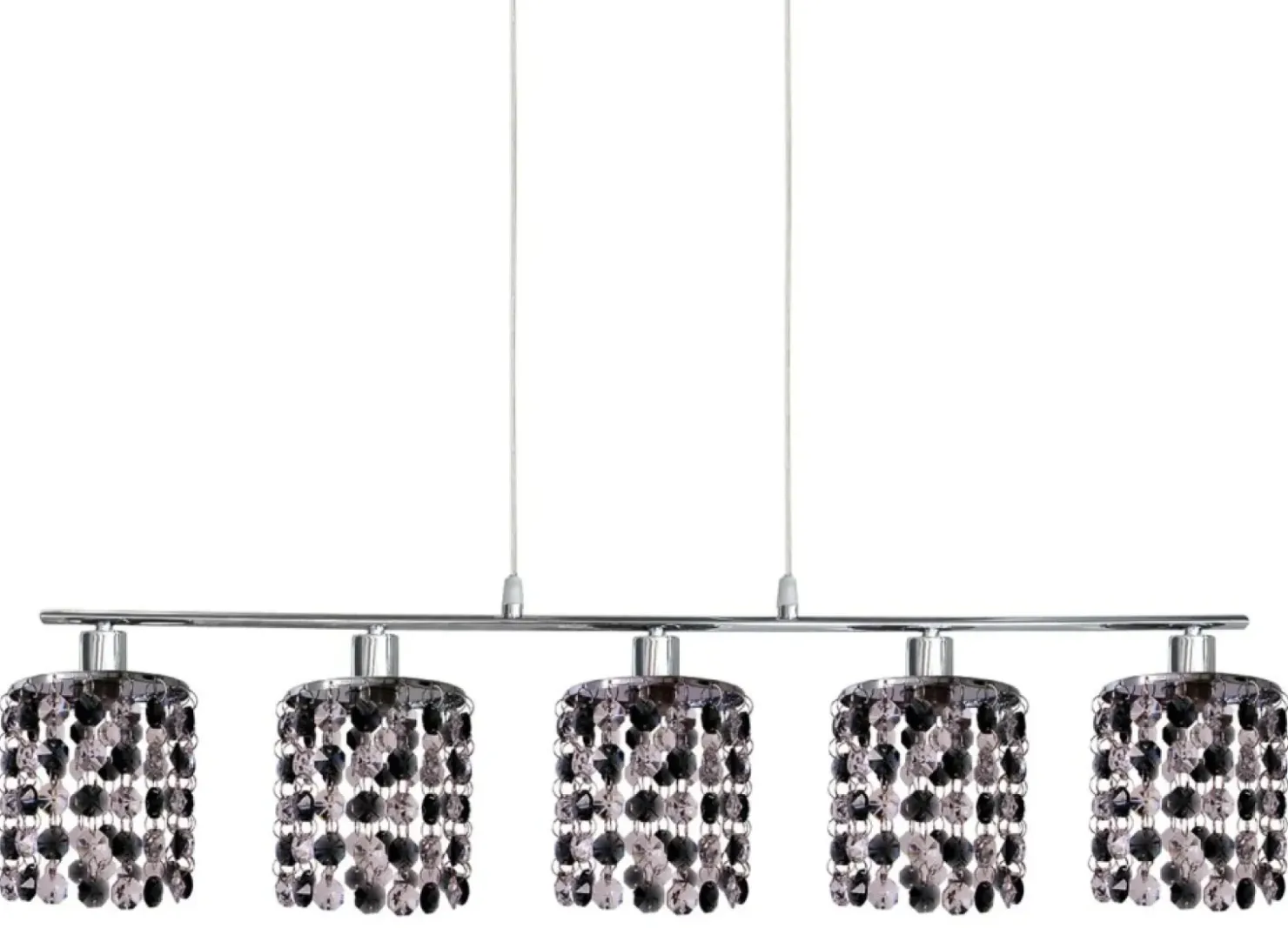 Lampa wisząca z wiszącymi kryształkami 35-35724 ROYAL | Kaja*Sklep Kaja Cheap