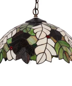 Lampa wisząca z witrażowym kloszem K-P161420 FARINA | Kaja Oświetlenie*Sklep Kaja Best