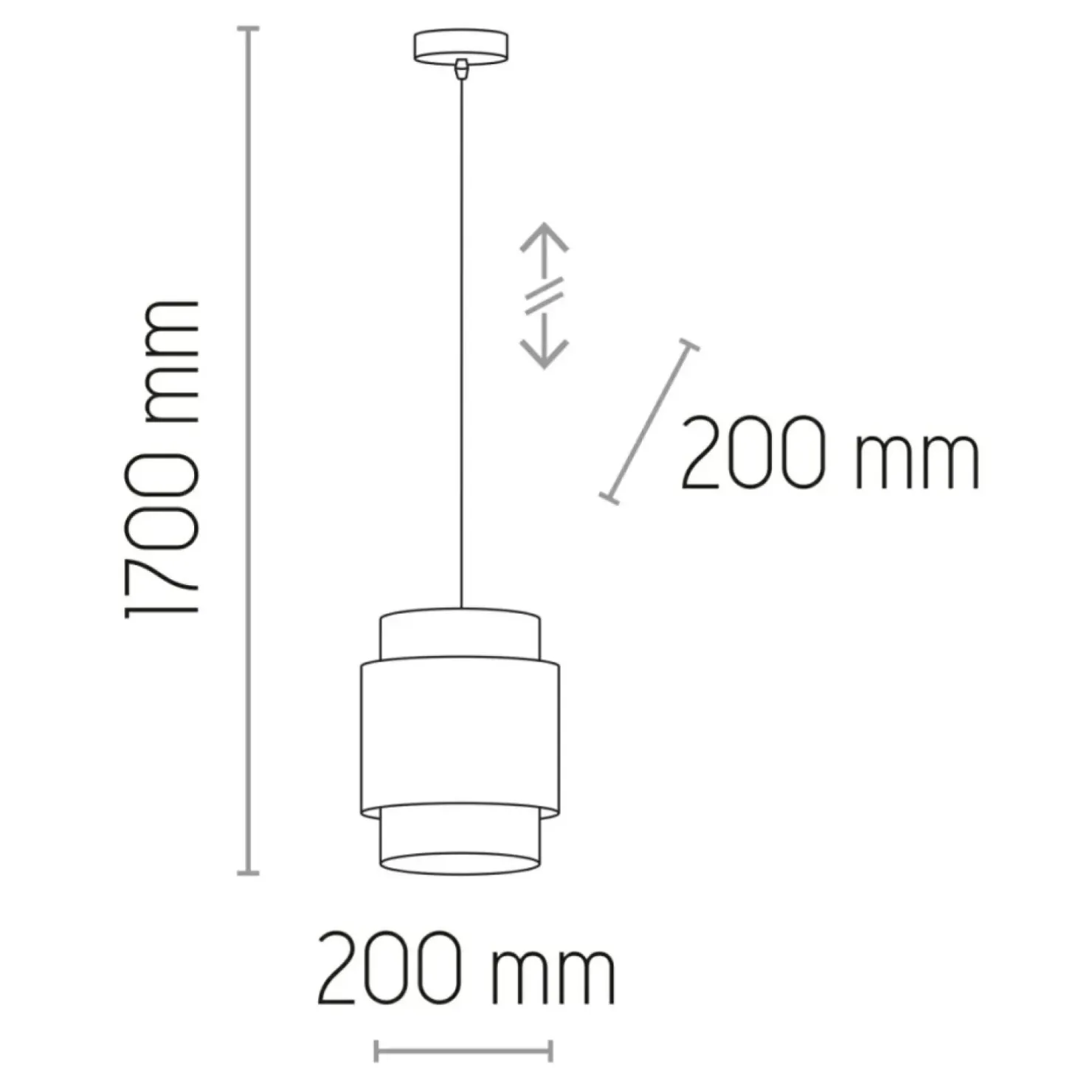 Outlet Sklep Kaja Lampa wisząca z wąskim, ratanowym abażurem TK 6528 BOHO | Kaja