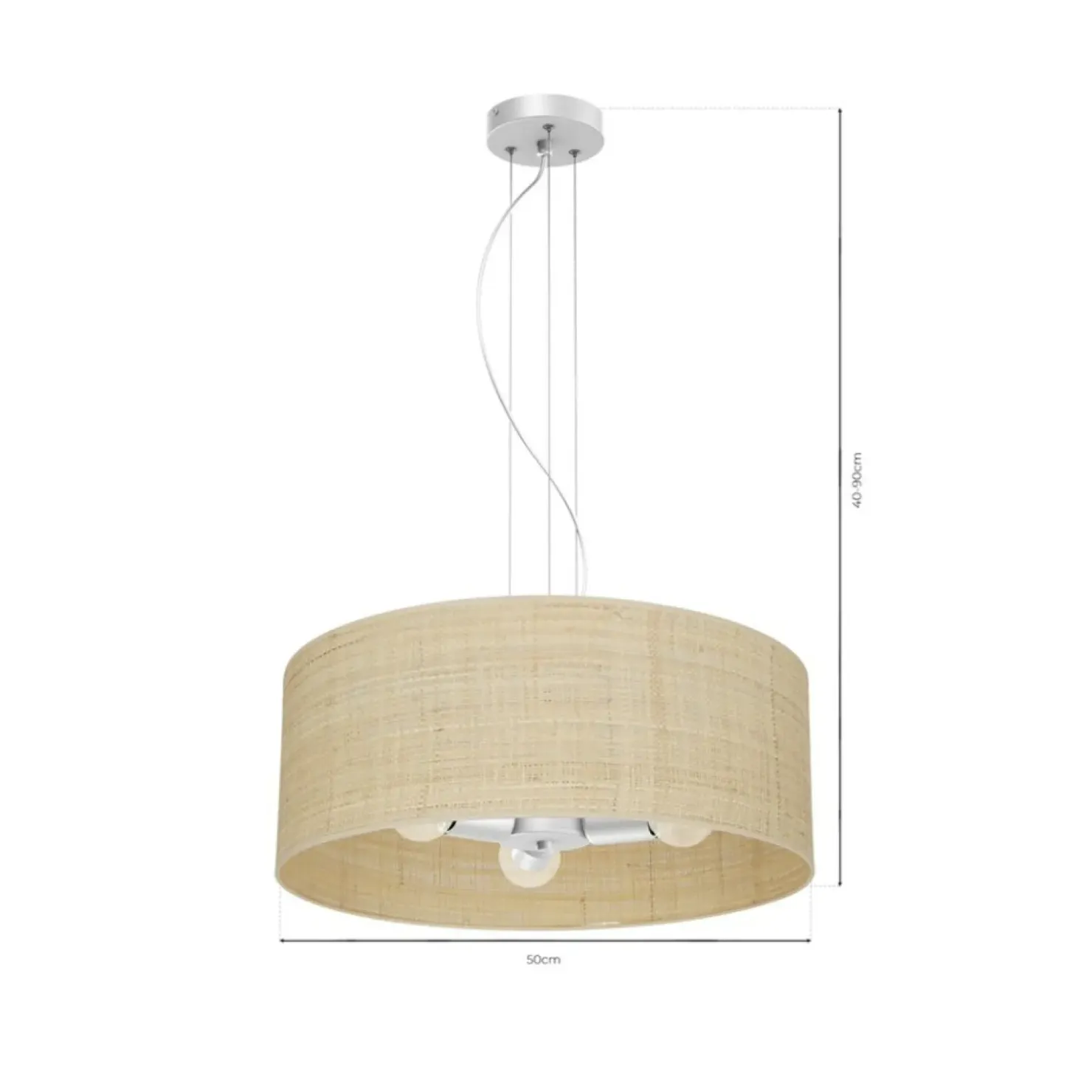 Outlet Sklep Kaja Lampa wisząca zachowana w stylu skandynawskim MLP7490 z serii MARSHALL | Kaja Oś