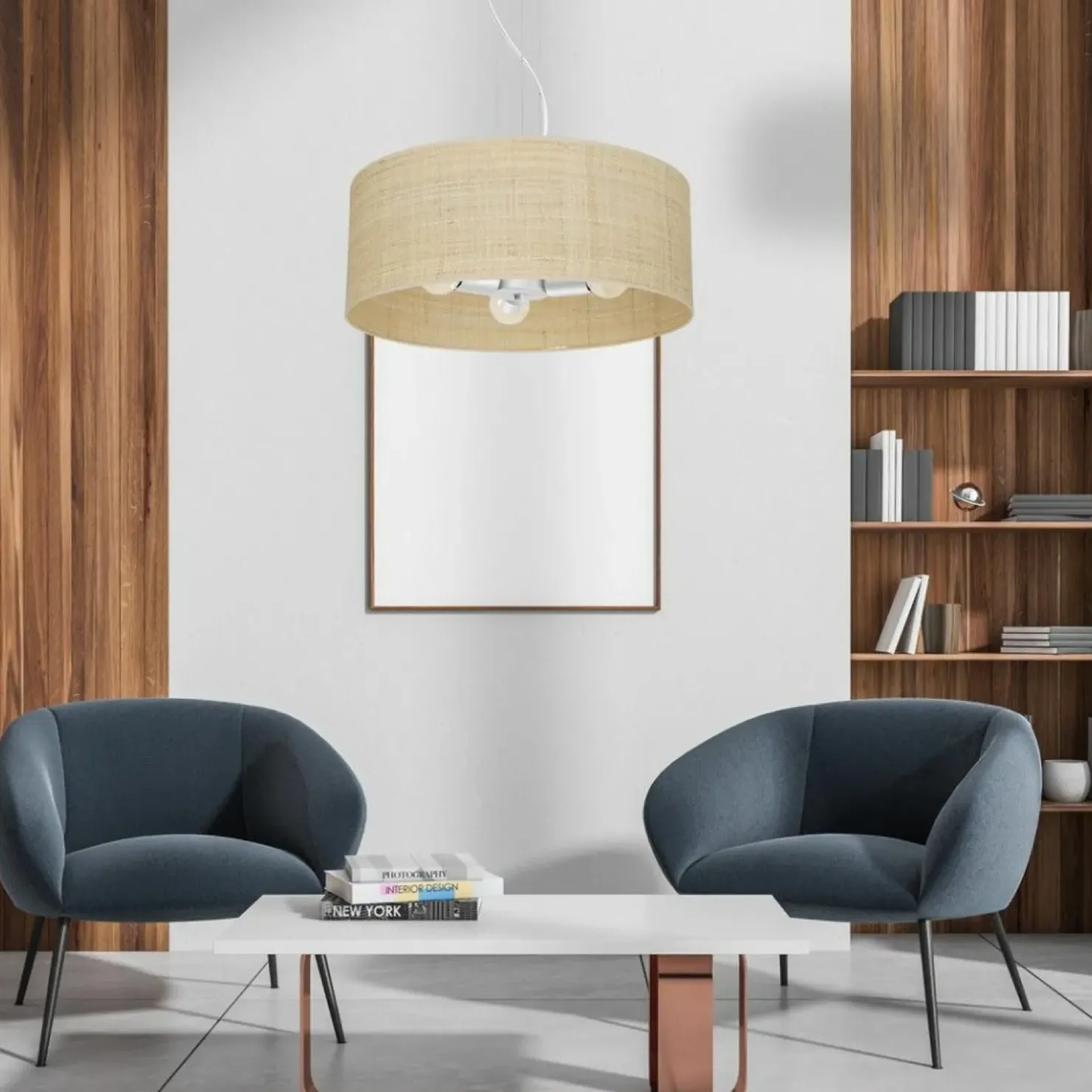 Outlet Sklep Kaja Lampa wisząca zachowana w stylu skandynawskim MLP7490 z serii MARSHALL | Kaja Oś