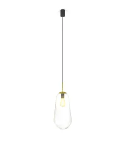 Hot Sklep Kaja Lampa wisząca ze szklanym m kloszem 8671 | Kaja transparentny
