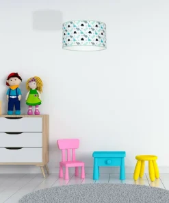 Online Sklep Kaja Lampa wisząca ze wzorem do pokoju dziecięcego MLP4951 z serii DINO | Kaja Oświet