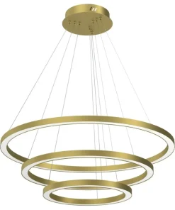 Discount Sklep Kaja Lampa wisząca złożona z trzech okręgów ML8425 z serii GALAXIA | Kaja Oświetlenie