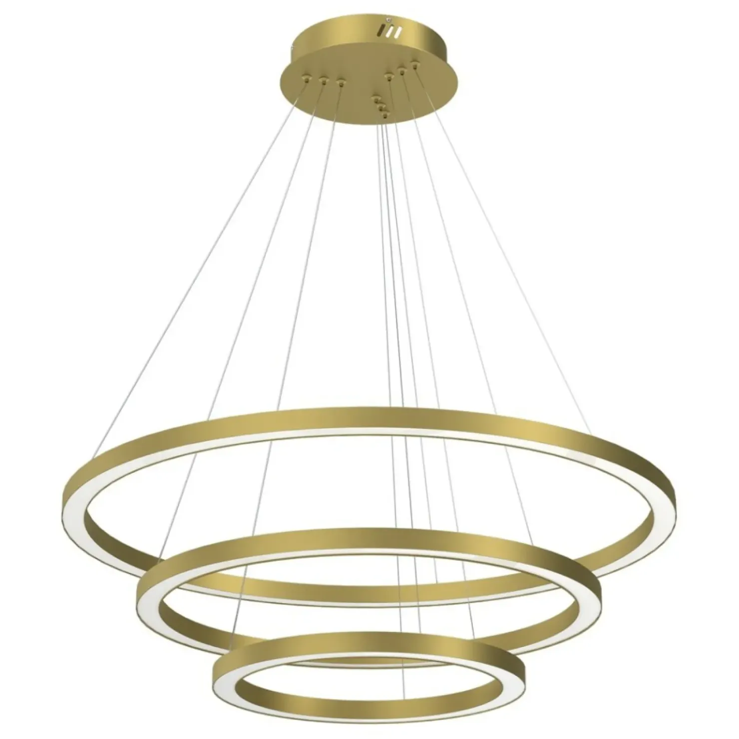 Discount Sklep Kaja Lampa wisząca złożona z trzech okręgów ML8425 z serii GALAXIA | Kaja Oświetlenie