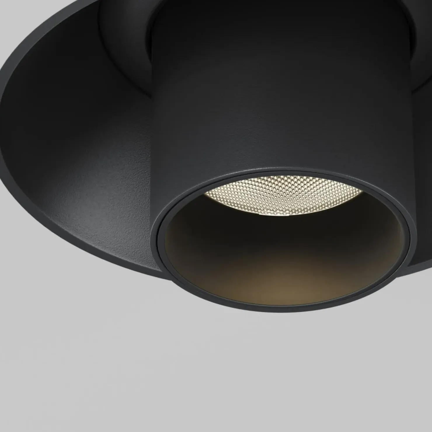 Lampa wpustowa, oprawa podtynkowa C140TRS-L200-7W3K-B z serii FOCUS T*Sklep Kaja Discount