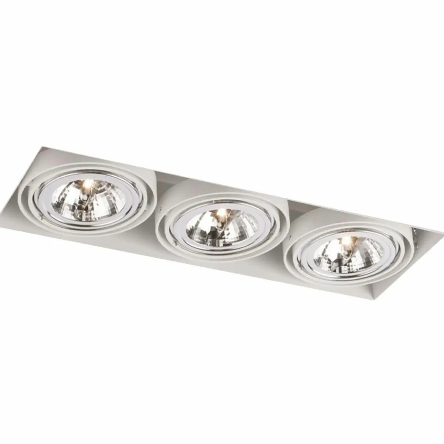 Lampa wpuszczana na 3 żarówki GU10/ES111 ANT 7334 KOMORO | Kaja*Sklep Kaja Online