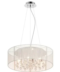 Store Sklep Kaja Lampa z abażurem i kryształkami RLD92193-6 ARTEMIDA | Kaja
