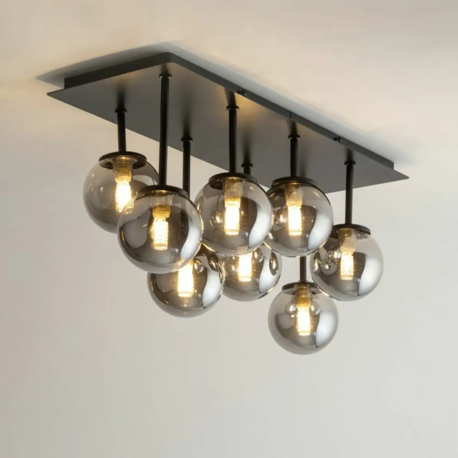 Store Sklep Kaja Lampa z ciemnymi kloszami, do sypialni SIG 33496 TULIA | Kaja