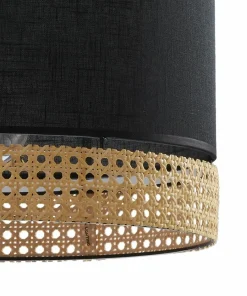 Flash Sale Sklep Kaja Lampa z czarno-ratanowym abażurem TK 6543 PAGLIA | Kaja Oświetlenie