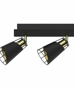 Lampa z czarno-złotymi reflektorami ML5566 RICK | Kaja Oświetlenie*Sklep Kaja Best Sale