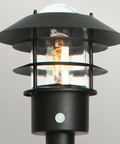 Lampa z czujnikiem ruchu HELSINGOR-PIR-BOL-BK z serii HELSINGOR*Sklep Kaja Clearance