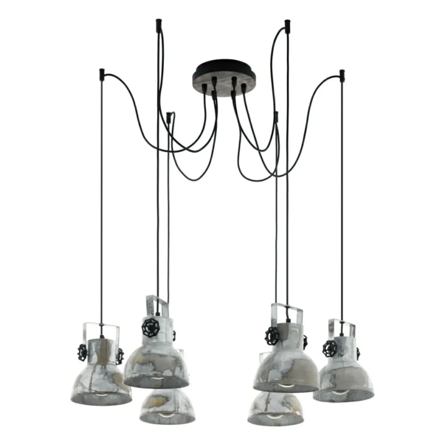 Best Sale Sklep Kaja Lampa z industrialnymi kloszami 49732 BARNSTAPLE | Kaja Oświetlenie
