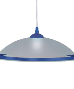 Lampa z kloszem z niebieskim obramowaniem K-3513 UFO | Kaja*Sklep Kaja Best
