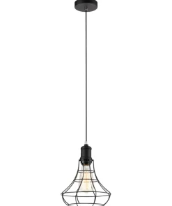 Best Sale Sklep Kaja Lampa z minimalistycznym kloszem MDM2268-1 SYNTHIA | Kaja Oświetlenie czarny