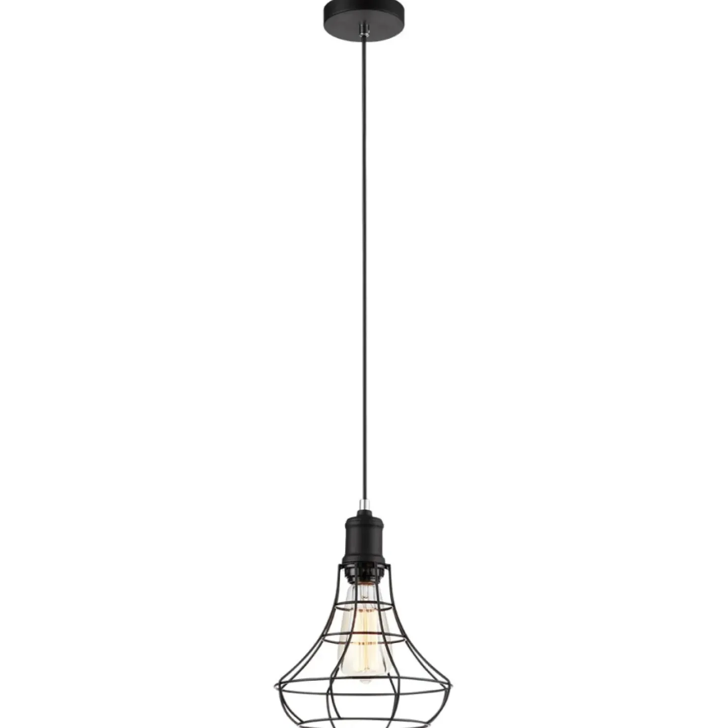 Best Sale Sklep Kaja Lampa z minimalistycznym kloszem MDM2268-1 SYNTHIA | Kaja Oświetlenie czarny