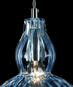 Store Sklep Kaja Lampa z niebieskim kloszem MOD238-PL-01-BL EUSTOMA | Kaja Oświetlenie