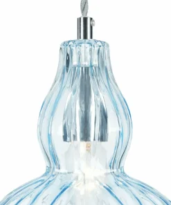 Store Sklep Kaja Lampa z niebieskim kloszem MOD238-PL-01-BL EUSTOMA | Kaja Oświetlenie