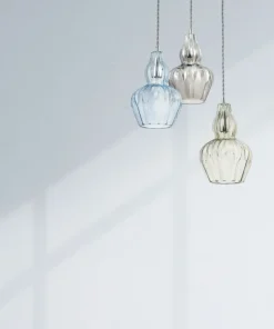 Store Sklep Kaja Lampa z niebieskim kloszem MOD238-PL-01-BL EUSTOMA | Kaja Oświetlenie