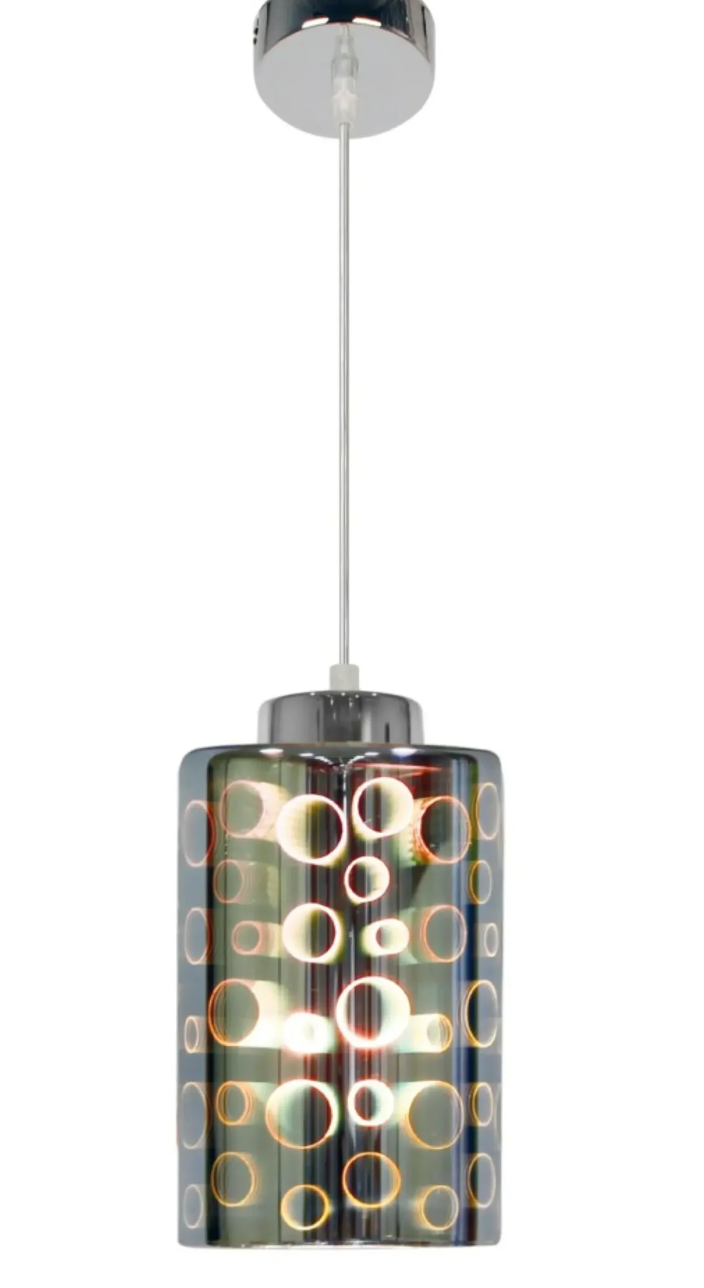 Lampa z ozdobnym, owanym kloszem 31-57686 NOCTURNO | Kaja*Sklep Kaja New