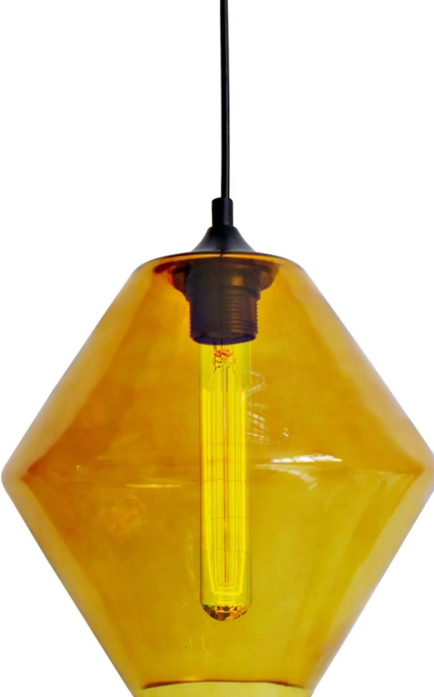 Discount Sklep Kaja Lampa z m kloszem i żarówką 31-36223 BREMEN | Kaja pomarańczowy