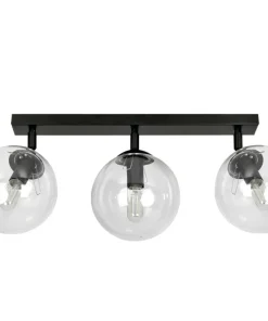 Best Sale Sklep Kaja Lampa z przezroczystymi kloszami na listwie 776/3 | Kaja Oświetlenie