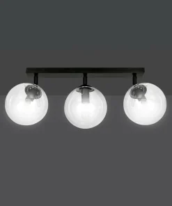 Best Sale Sklep Kaja Lampa z przezroczystymi kloszami na listwie 776/3 | Kaja Oświetlenie