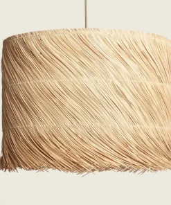 Hot Sklep Kaja Lampa z rattanowym abażurem eco ABR-NLW34-BH-E27 BOHO | Kaja brązowy
