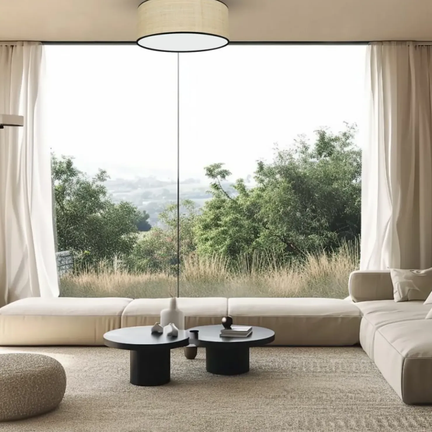Lampa z rattanowym abażurem MLP71067 MARSHALL NEW - RATTAN | Kaja*Sklep Kaja Best Sale