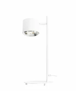 Lampka biurkowa biała z ruchomym oczkiem 1046B BOT | Kaja Oświetlenie*Sklep Kaja Sale