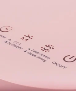 Lampka biurkowa do pokoju dziewczynki K-BL1521 RÓŻOWY z serii MILO*Sklep Kaja Sale