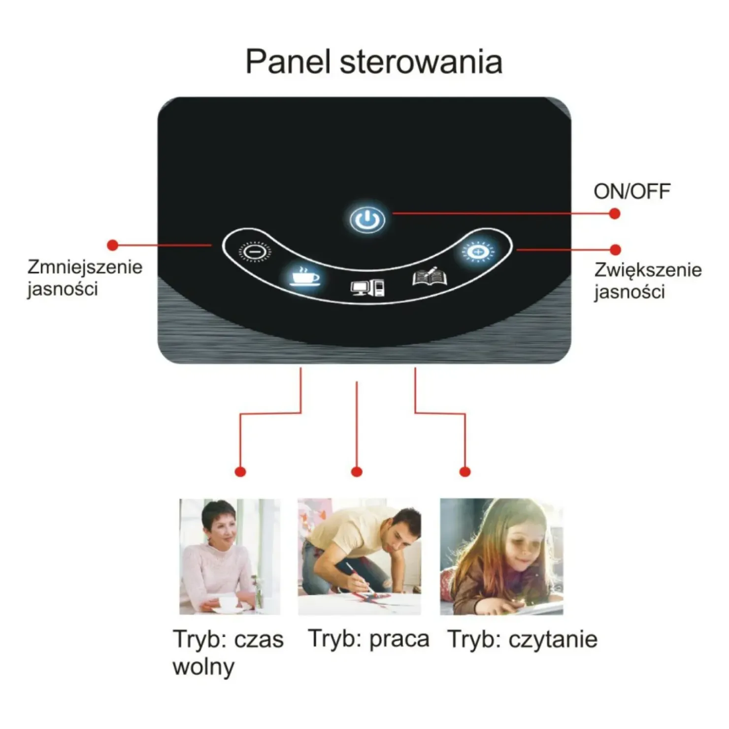 Lampka biurkowa K-BL1221 z serii ALETTE | Kaja Oświetlenie*Sklep Kaja Online
