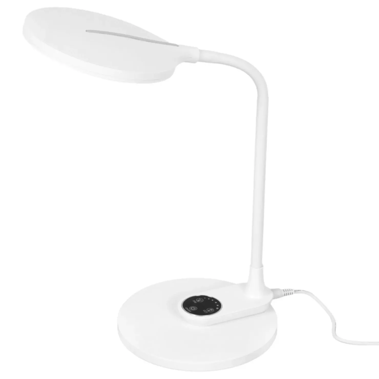 Lampka biurkowa z dotykowym panelem K-BL1153 BIAŁY z serii GAJA*Sklep Kaja Cheap