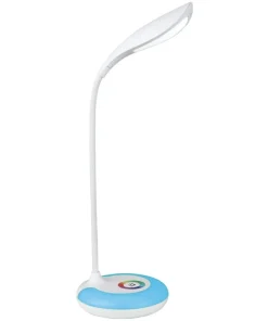 Lampka biurkowa z kolorowym ledem K-MT-202 BIAŁY z serii NEG*Sklep Kaja Flash Sale