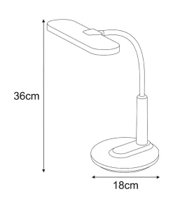 Lampka biurkowa z regulowaną barwą światła K-BL1185 seria DAFI*Sklep Kaja Best