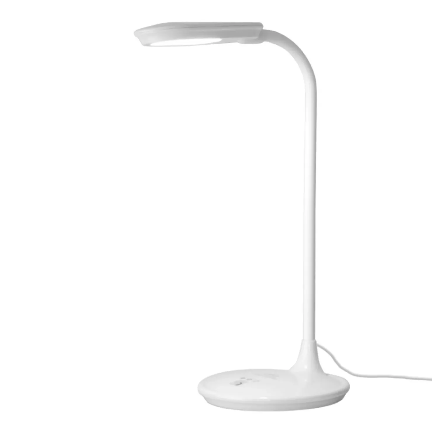 Lampka biurkowa z wbudowaną lupą K-BL1208 BIAŁY SOLO | Kaja*Sklep Kaja Fashion
