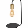 Lampka biurkowa ze złotą oprawką na żarówkę E27 LX 1063 BRENDA | Kaja*Sklep Kaja Clearance