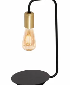 Lampka biurkowa ze złotą oprawką na żarówkę E27 LX 1063 BRENDA | Kaja*Sklep Kaja Clearance