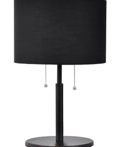 Lampka na szafkę nocną ze sznurkami LP-0304/2T BK FOGO | Kaja*Sklep Kaja Hot