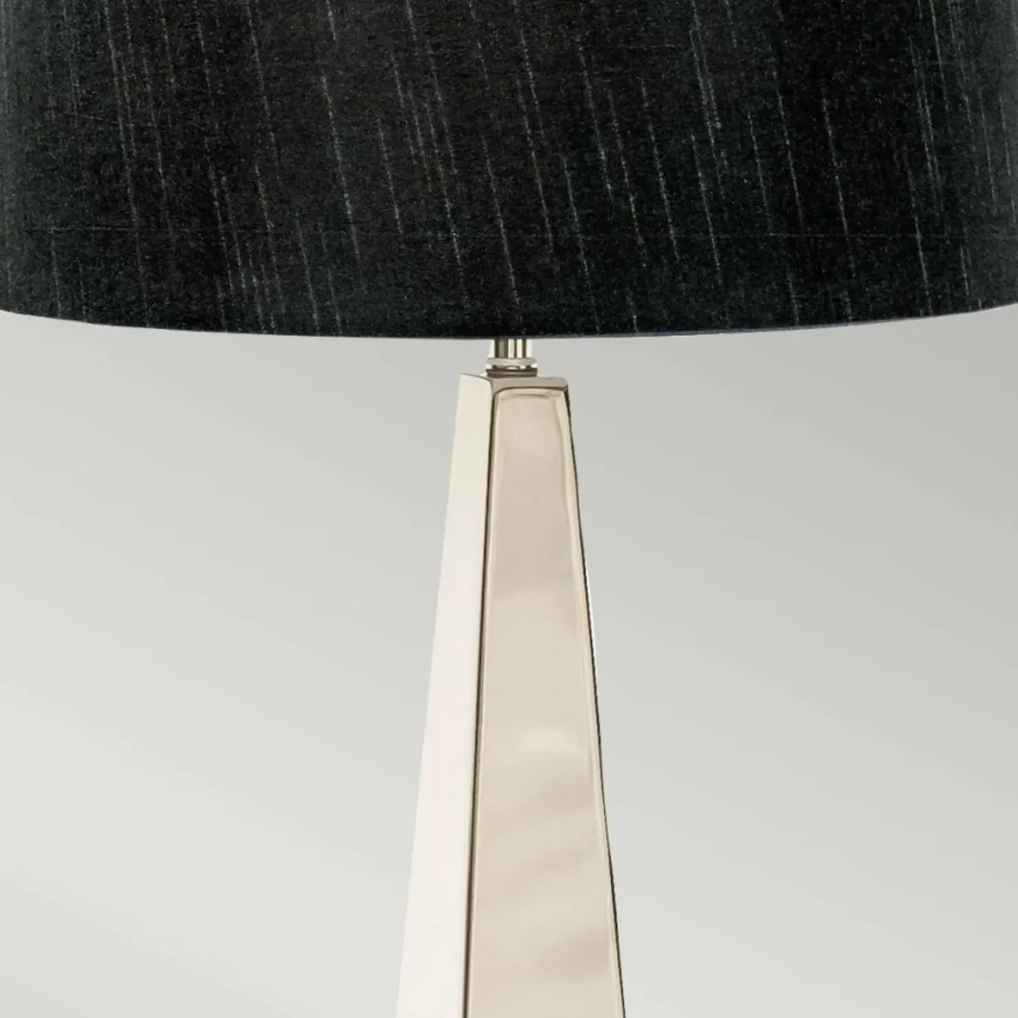 Lampka nocna z czarnym abażurem ASCENT-TL-PN-BK z serii ASCENT*Sklep Kaja Discount