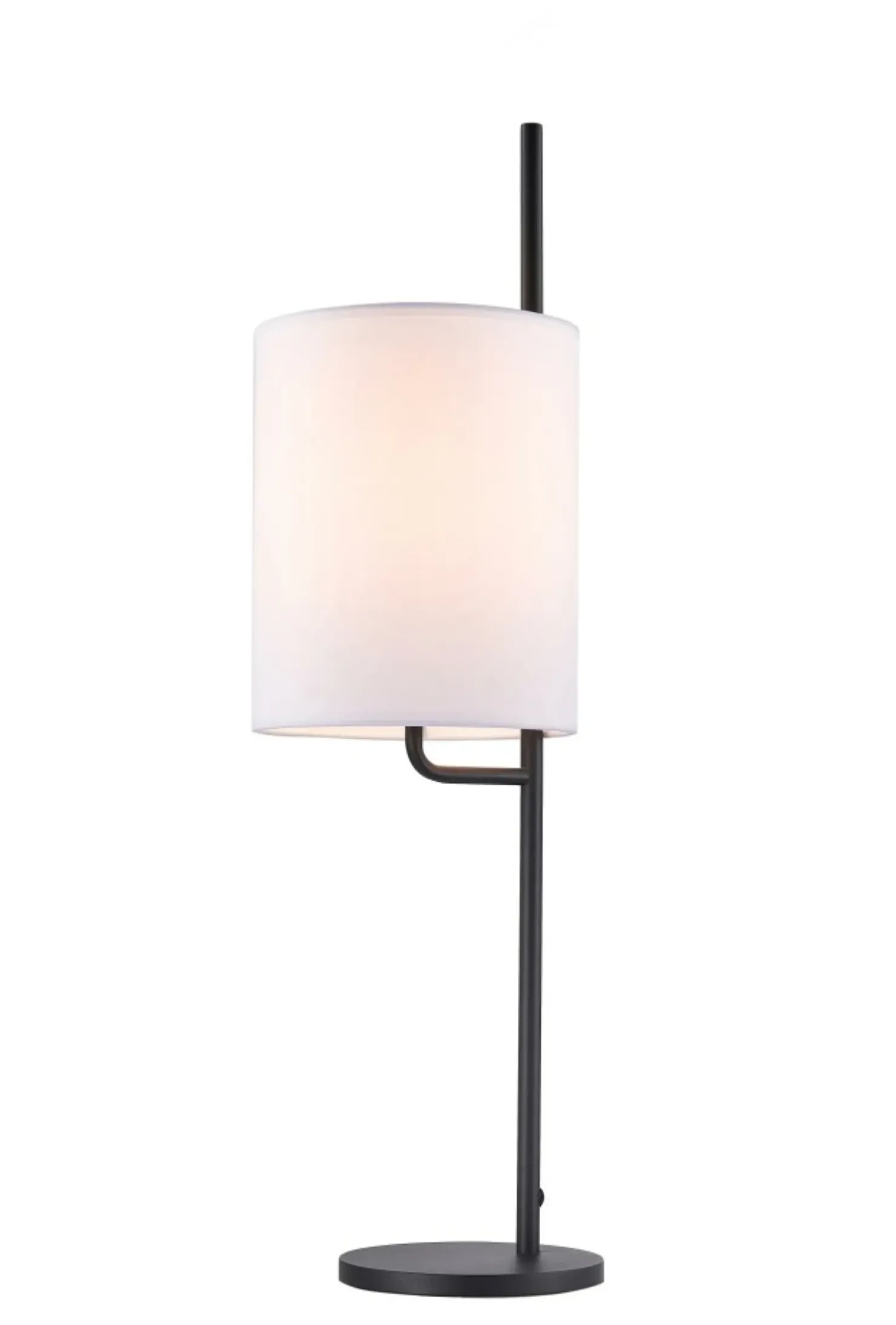 Lampka stołowa czarna z abażurem LEDEA 50501138 TOKYO | Kaja*Sklep Kaja Clearance