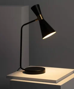 Lampka stołowa do nowoczesnego biura ABR-SLSAE27 SALVATORE | Kaja*Sklep Kaja Fashion