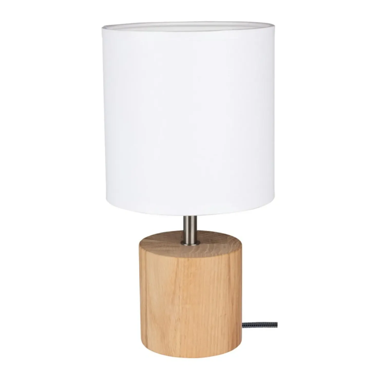 Lampka stołowa do rustykalnej sypialni 7081174 TRONGO ROUND | Kaja*Sklep Kaja Best