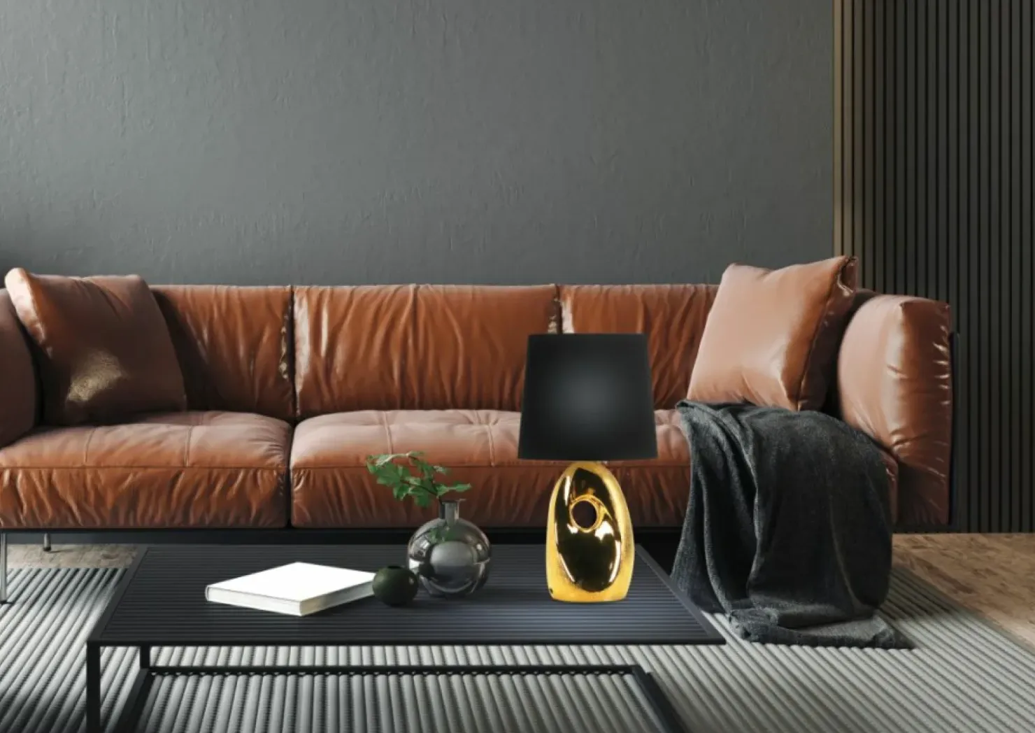 Lampka stołowa glamour, do salonu 41-79916 HIERRO | Kaja Oświetlenie*Sklep Kaja Best Sale