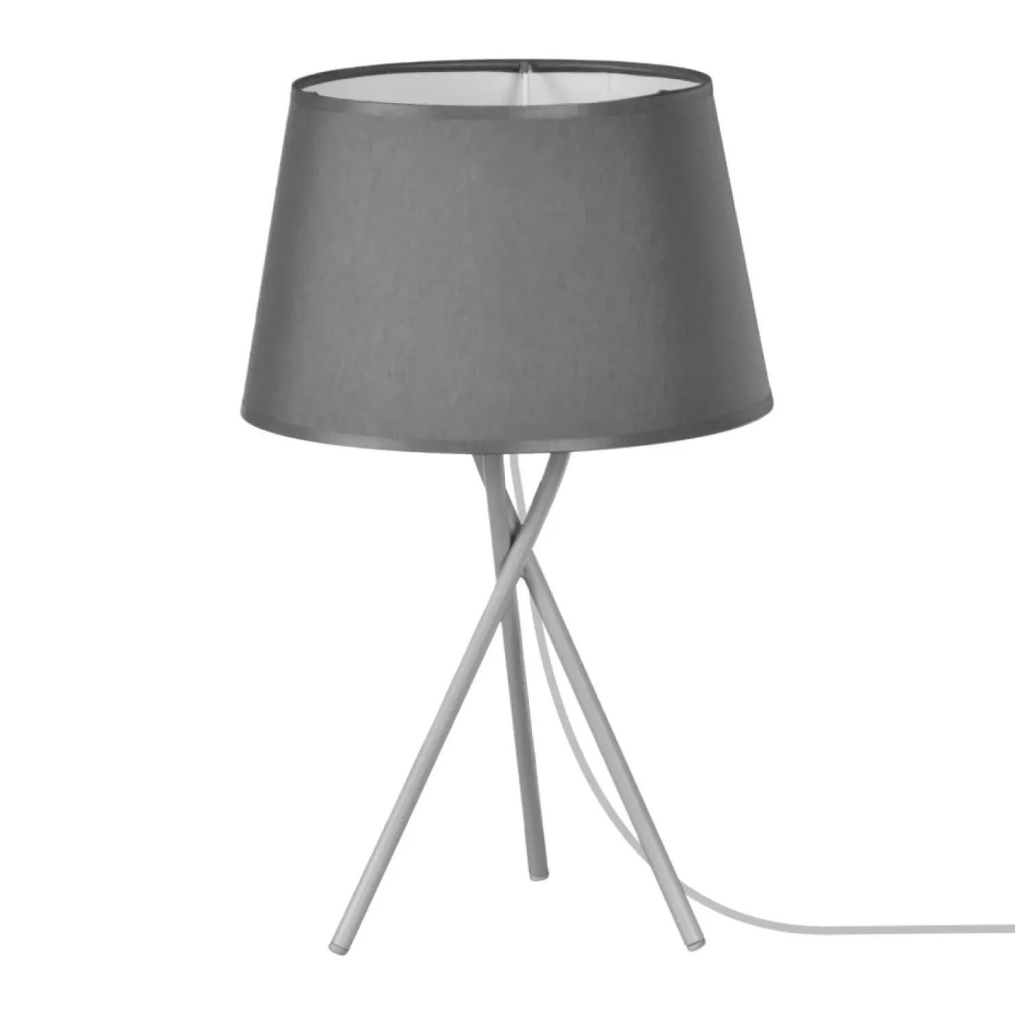 Lampka stołowa mały, trójnóg K-4372 REMI GRAY | Kaja Oświetlenie*Sklep Kaja Fashion