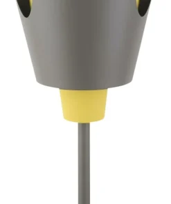 Lampka stołowa żółto-szara metalowa LEDEA 50501150 FALUN | Kaja*Sklep Kaja Store