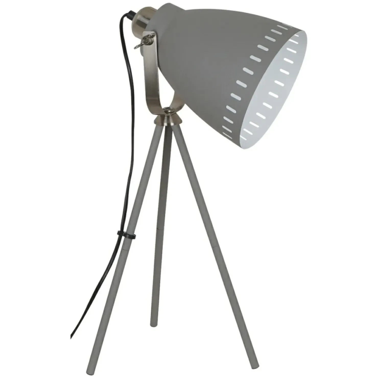 Lampka stołowa trójnóg ML-HN2278-GR+S.NICK FRANKLIN | Kaja Oświetlenie*Sklep Kaja Discount