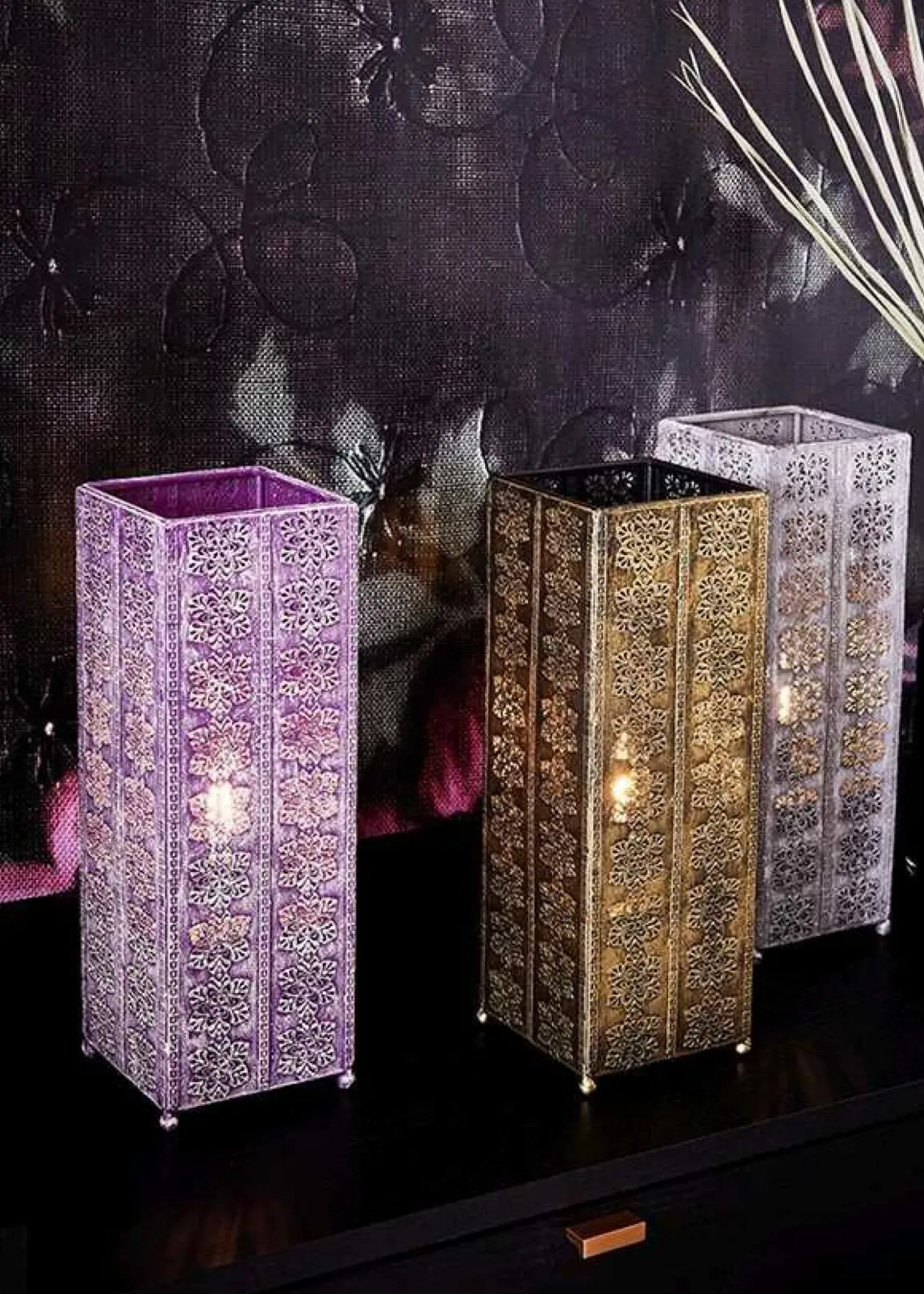 Lampka stołowa w stylu rustykalnym mały gwint 108223 | Kaja*Sklep Kaja Sale